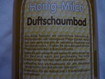 Duftschaumbad mit Honig und Milch